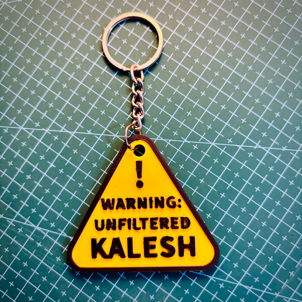 Cute Aesthetic Meme Keychain Set (Pack of 3) + FREE Mini Pouch Bag | Bag Tag Set