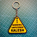 Cute Aesthetic Meme Keychain Set (Pack of 3) + FREE Mini Pouch Bag | Bag Tag Set