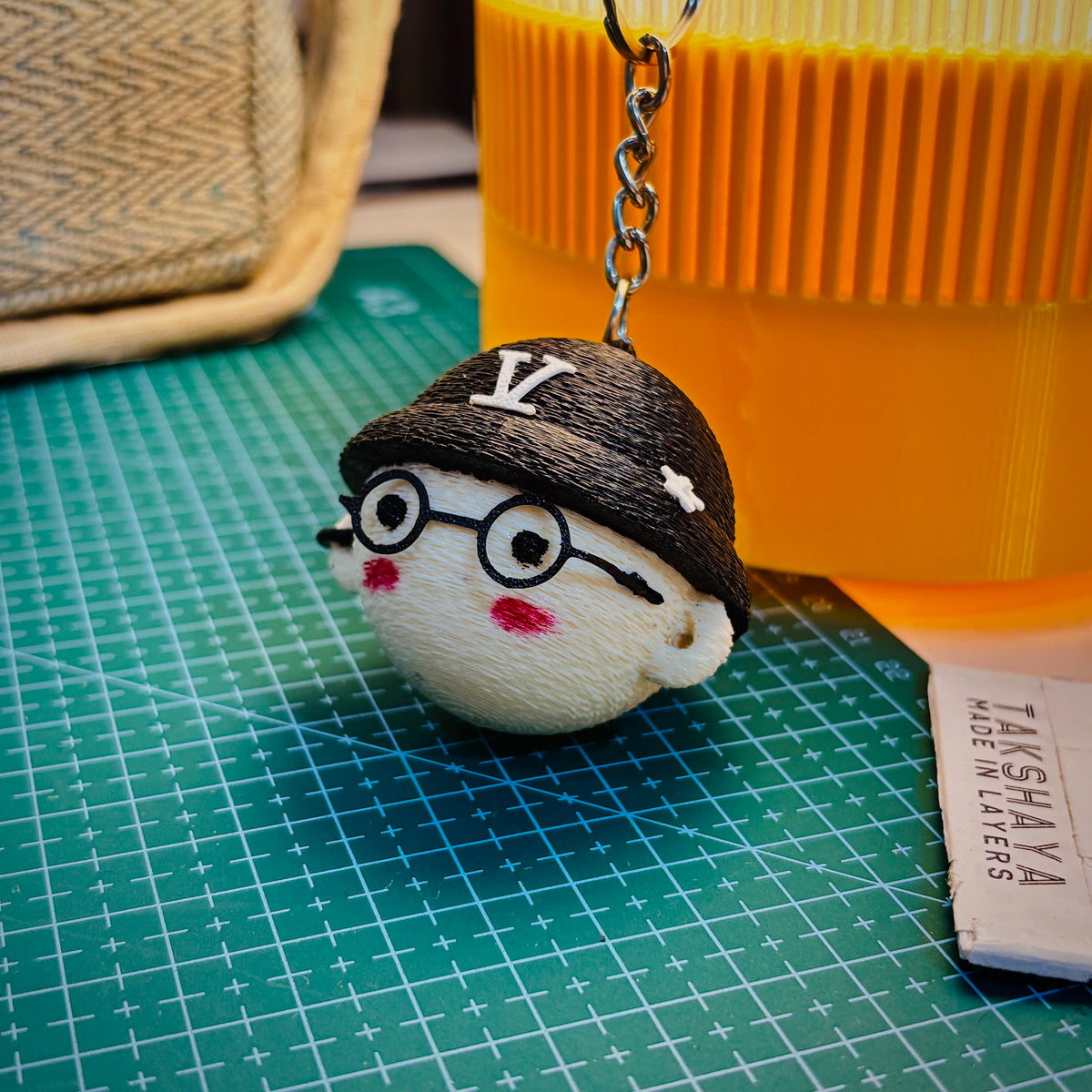 Smart Golu NFC Bag Tag Keychain + FREE Mini Pouch Bag