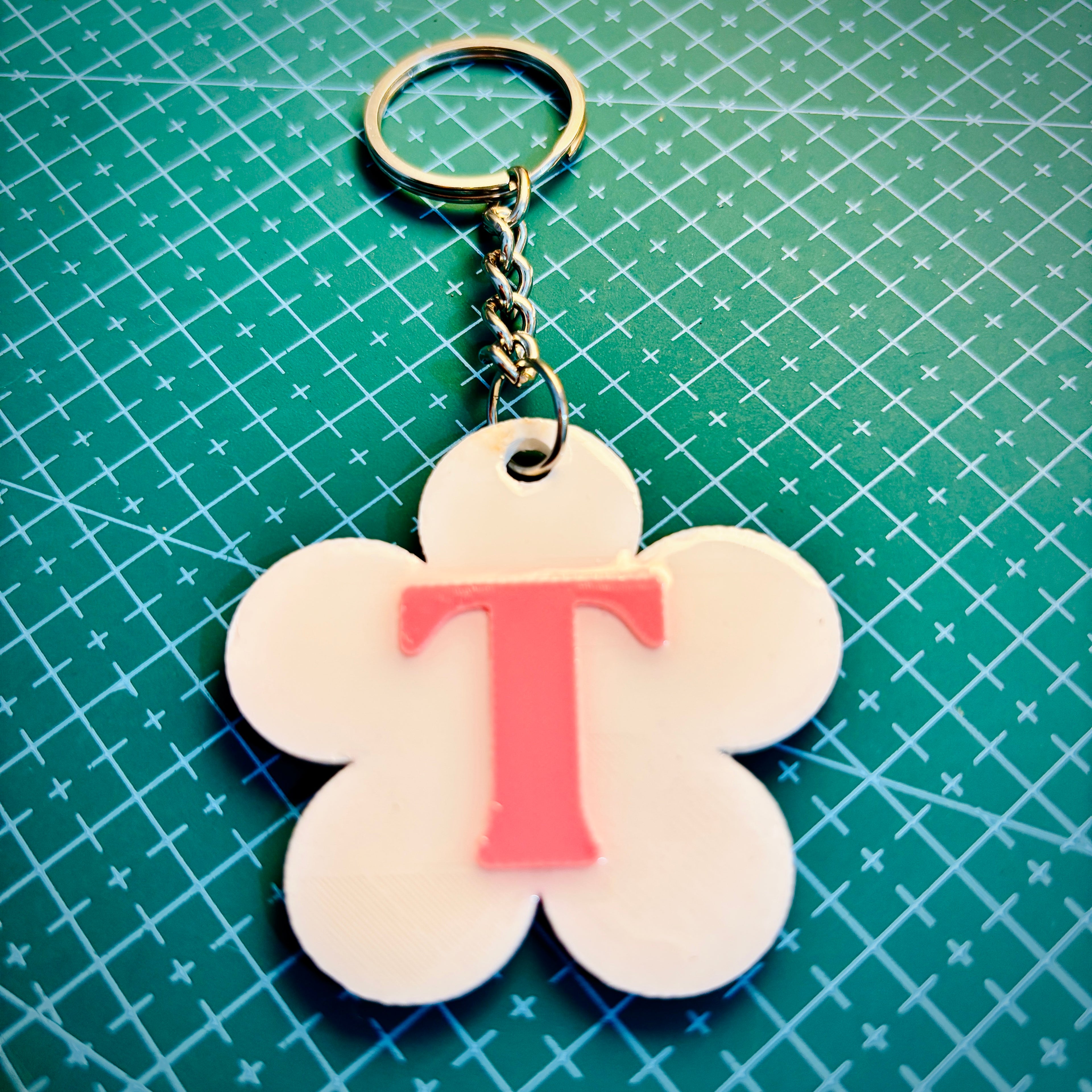 Personalized Smart NFC Daisy Keychain for Bag Tag | FREE Mini Pouch Bag
