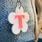 Personalized Smart NFC Daisy Keychain for Bag Tag | FREE Mini Pouch Bag