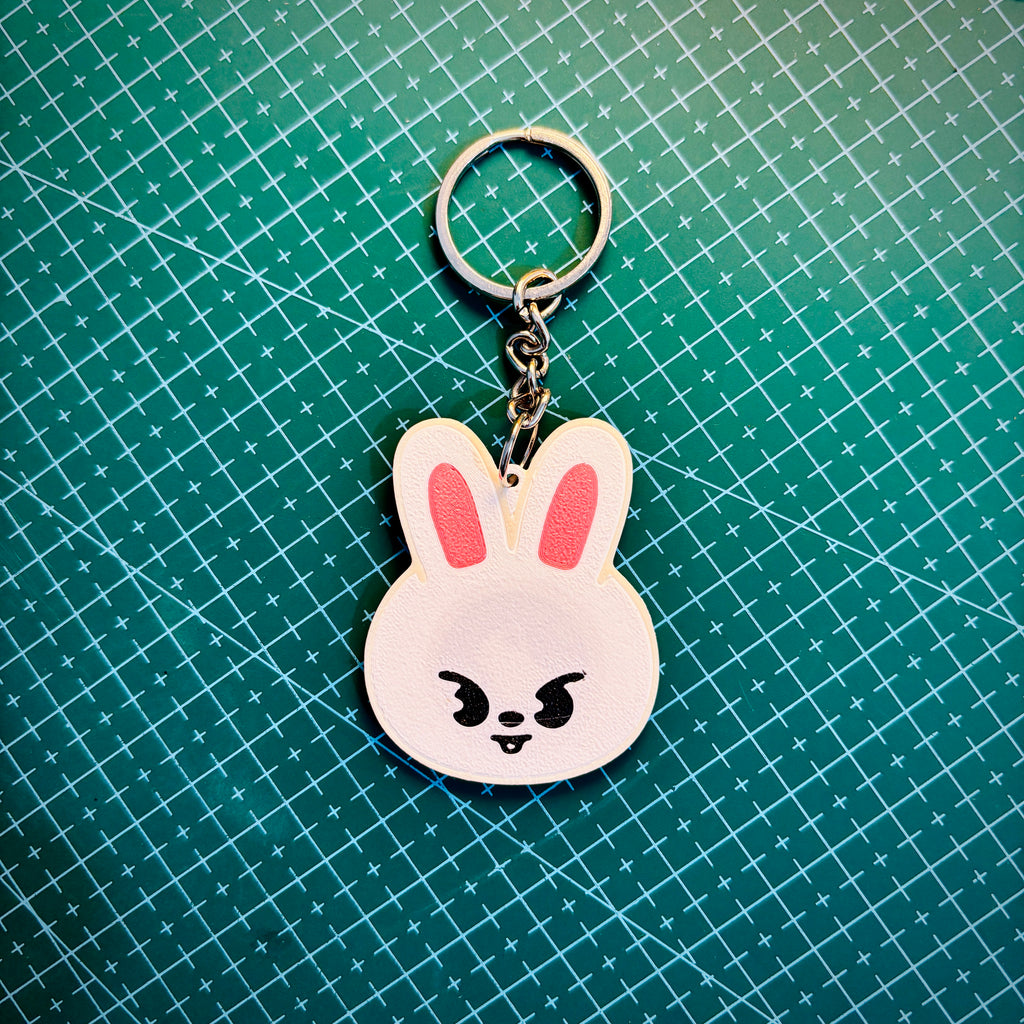 Smart NFC Leebit Character Bag Tag Keychain + FREE Mini Pouch Bag