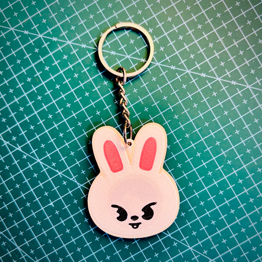 Smart NFC Leebit Character Bag Tag Keychain + FREE Mini Pouch Bag