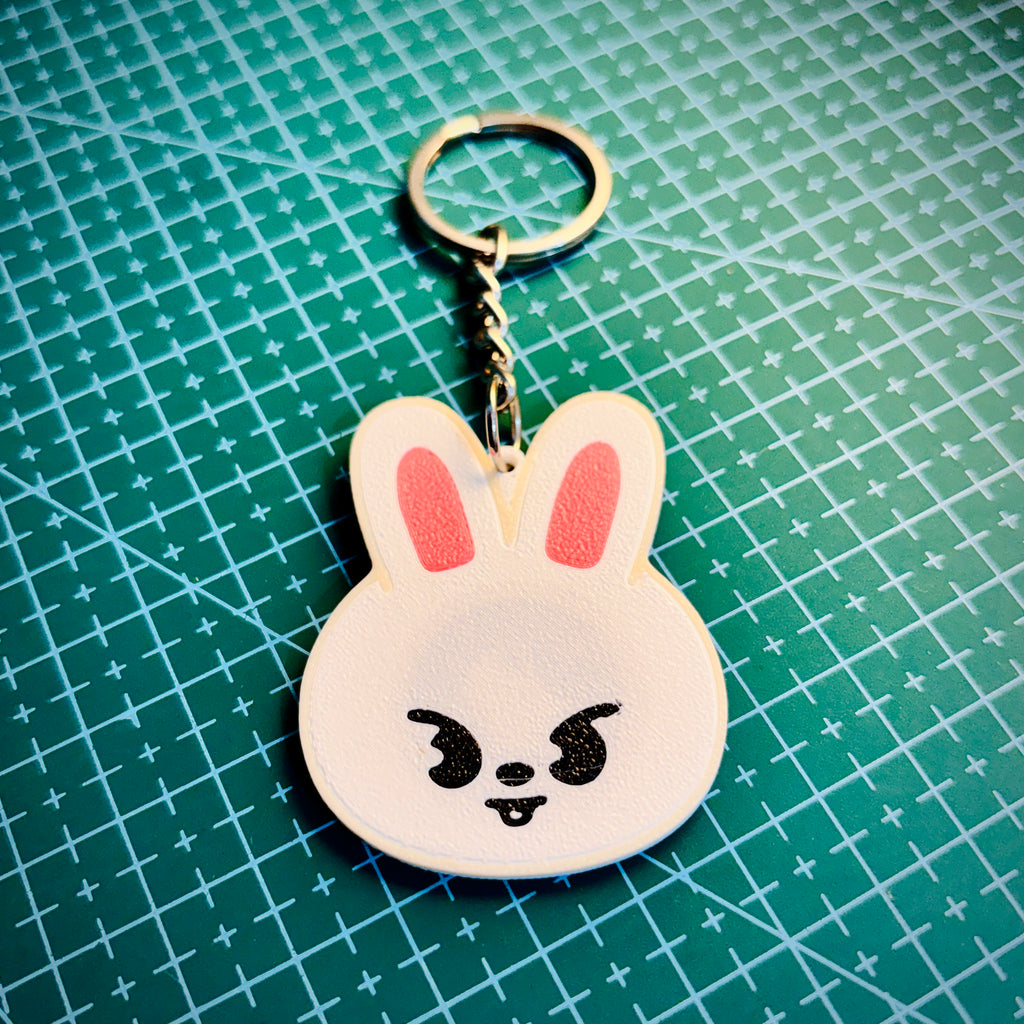 Smart NFC Leebit Character Bag Tag Keychain + FREE Mini Pouch Bag