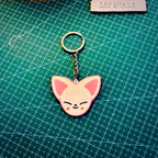 Smart NFC Foxi Character Bag Tag Keychain + FREE Mini Pouch Bag