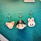 Smart NFC Bag Tag Trio Pack(Golu, Foxi, Leebit) + FREE Mobile Pouch Bag