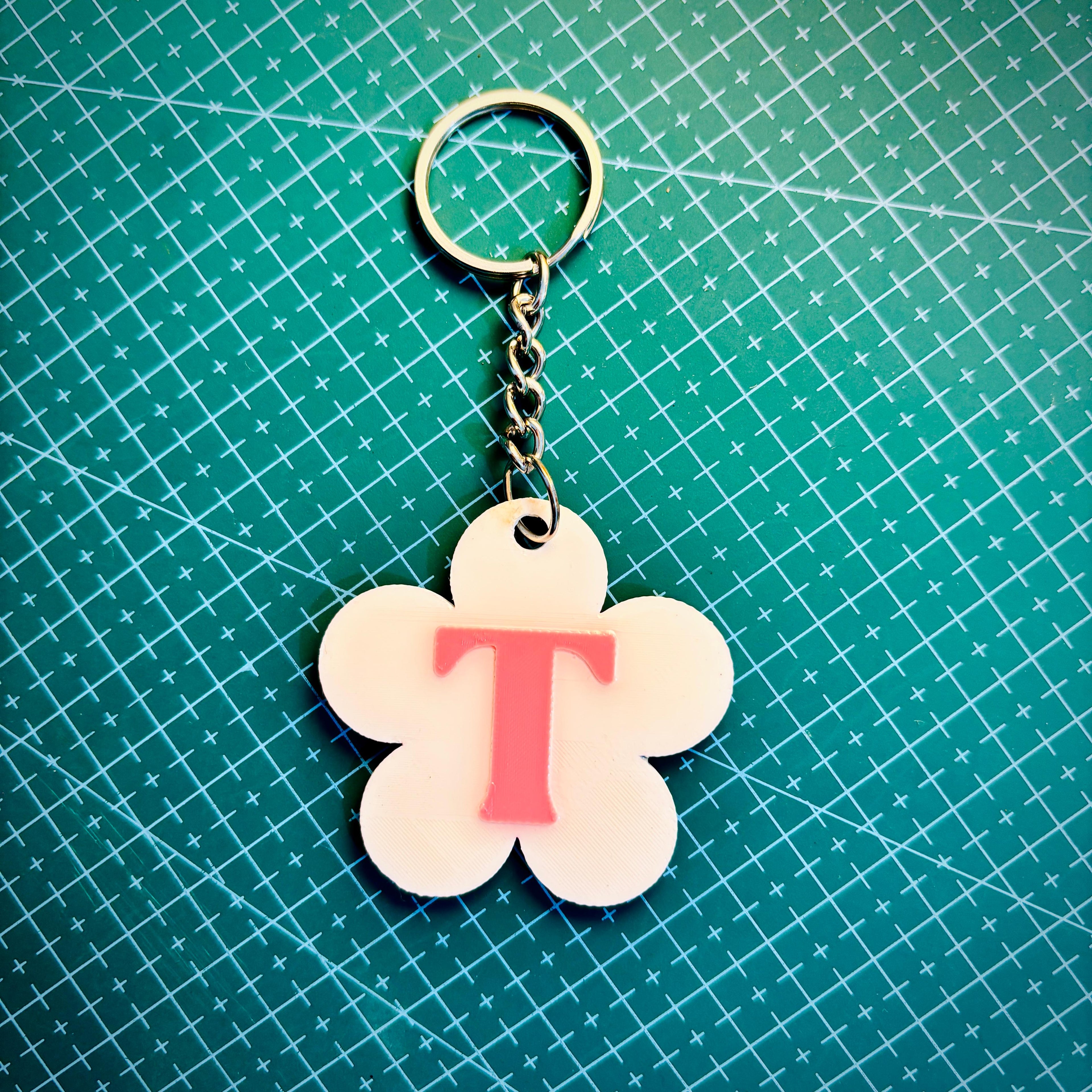 Personalized Smart NFC Daisy Keychain for Bag Tag | FREE Mini Pouch Bag