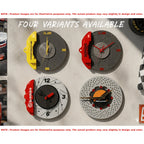 Brembo Inspired Disc Brake Clock | 3D Printed Desk & Wall Clock for Car Enthusiasts