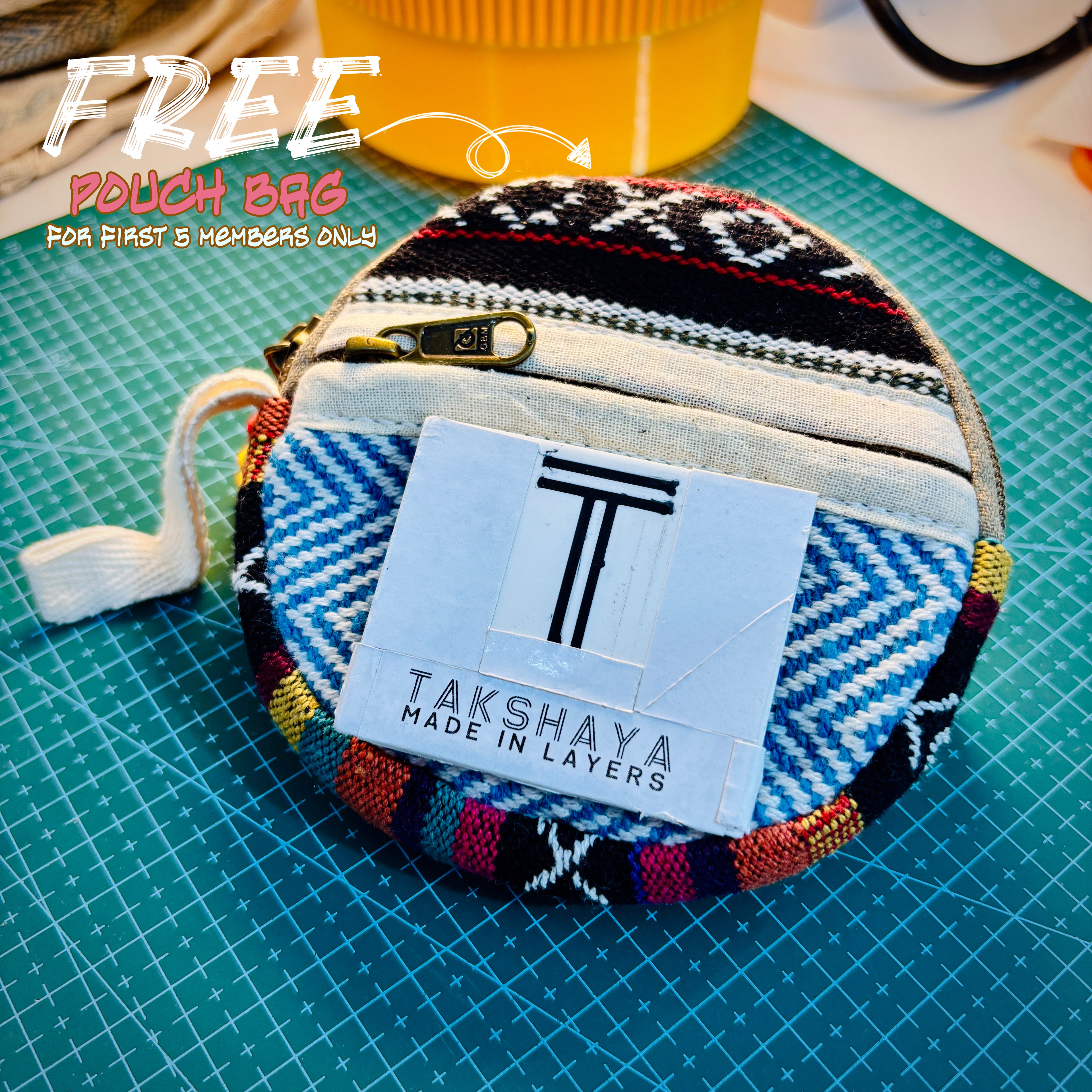 Smart NFC Leebit Character Bag Tag Keychain + FREE Mini Pouch Bag