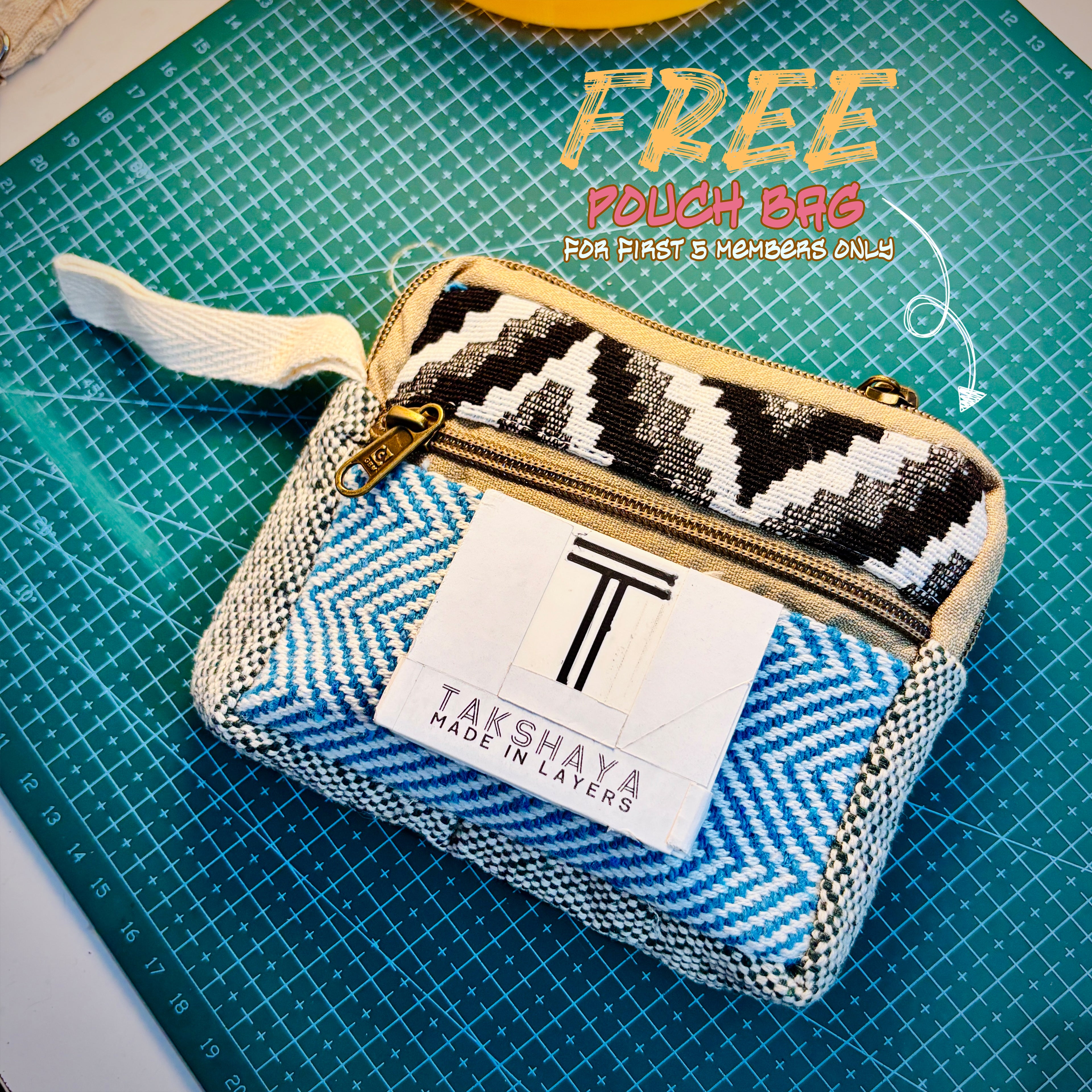 Cute Aesthetic Meme Keychain Set (Pack of 5) + FREE Mini Pouch Bag | Bag Tag Set