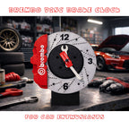 Brembo Inspired Disc Brake Clock | 3D Printed Desk & Wall Clock for Car Enthusiasts