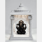 Divine Lord Ganesha Mandir | Premium Tabletop Temple
