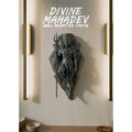 Divine Mahadev Wall Mount 3D Statue | Premium Lord Shiva Sculpture