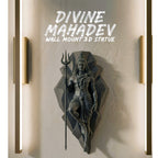Divine Mahadev Wall Mount 3D Statue | Premium Lord Shiva Sculpture