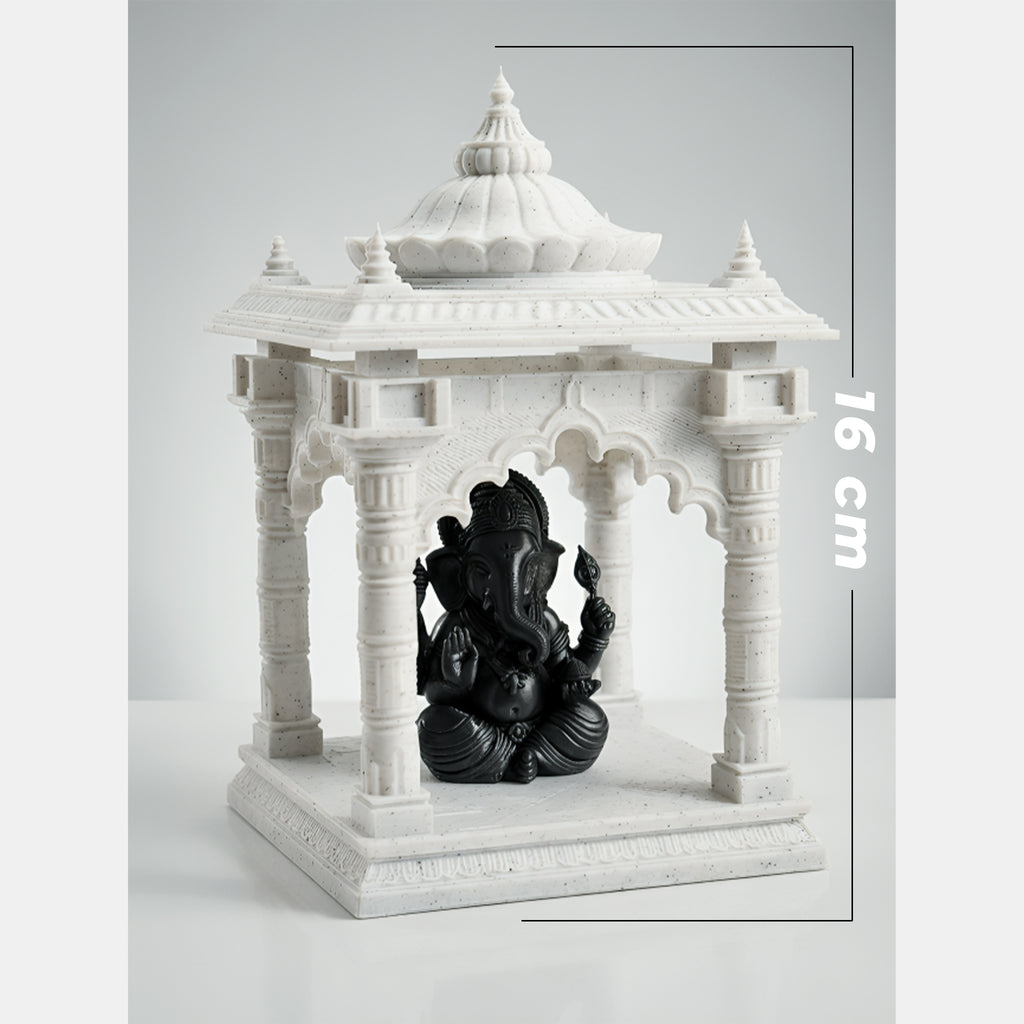 Divine Lord Ganesha Mandir | Premium Tabletop Temple