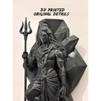 Divine Mahadev Wall Mount 3D Statue | Premium Lord Shiva Sculpture